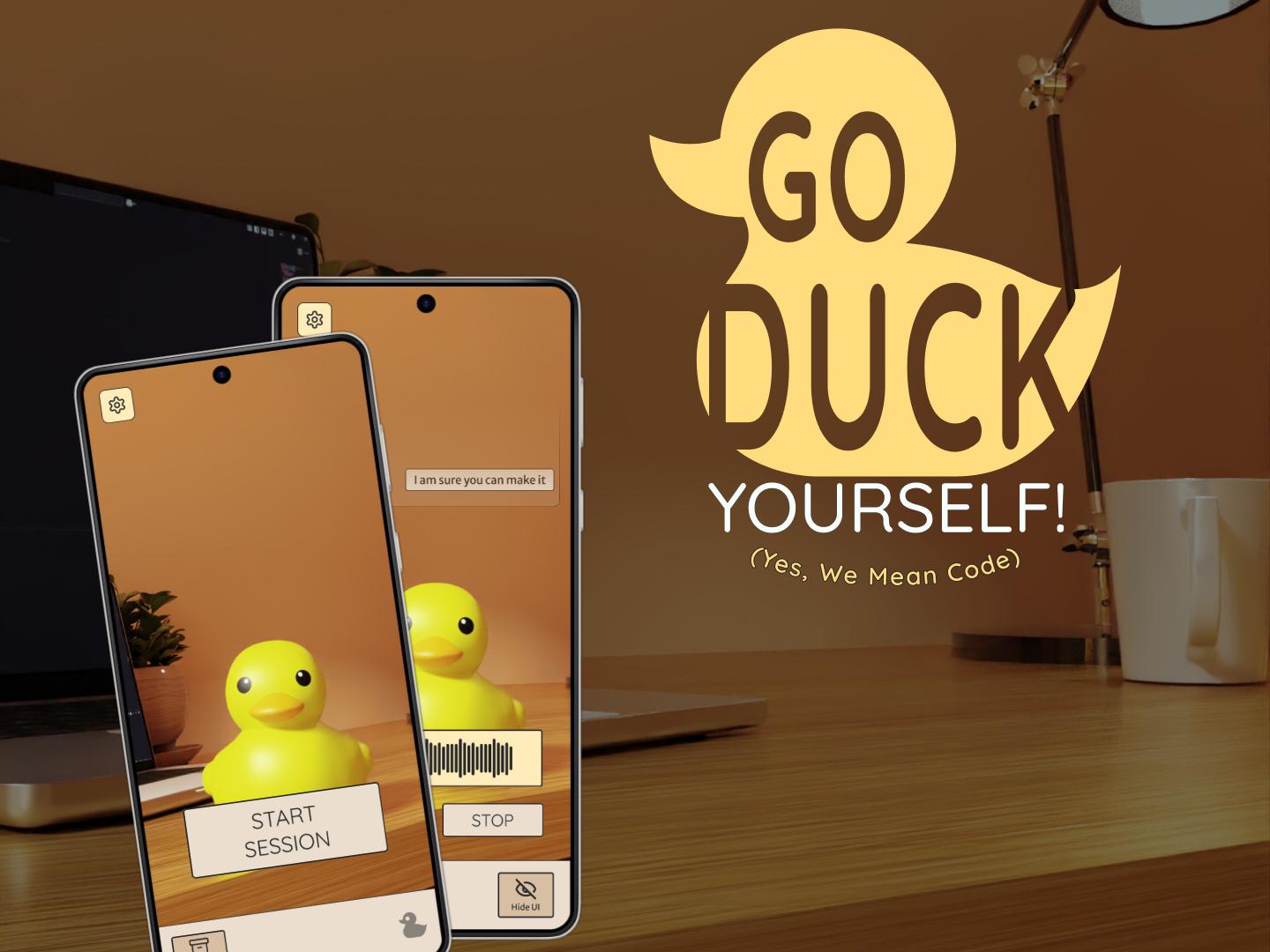 Go Duck Yourself - a rubber duck debugging app